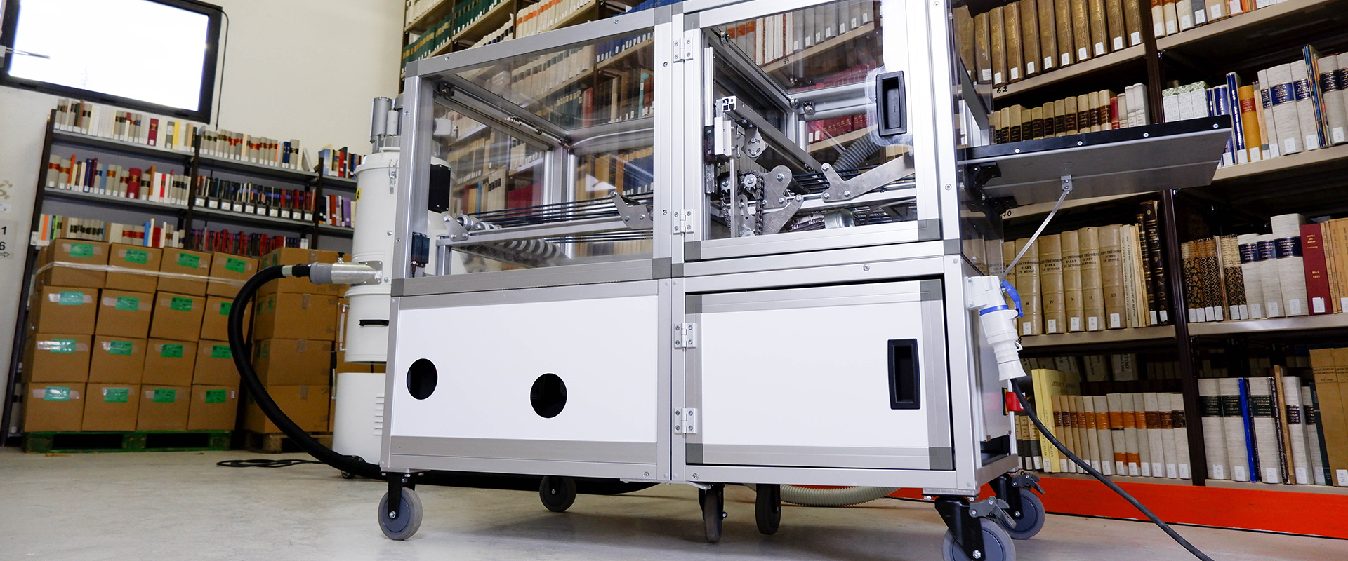 Nebula Book Disinfection Machine for Libraries and Archives Nebula Book Disinfection Machine for Libraries and Archives